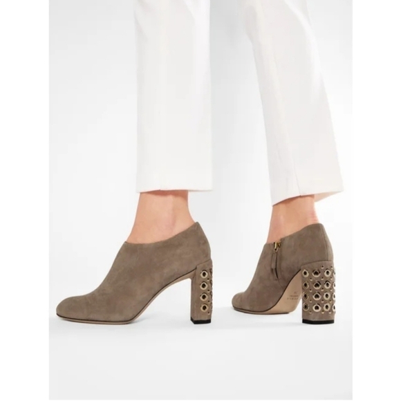 Furla Lara Suede Ankle Boots - Picture 1 of 10